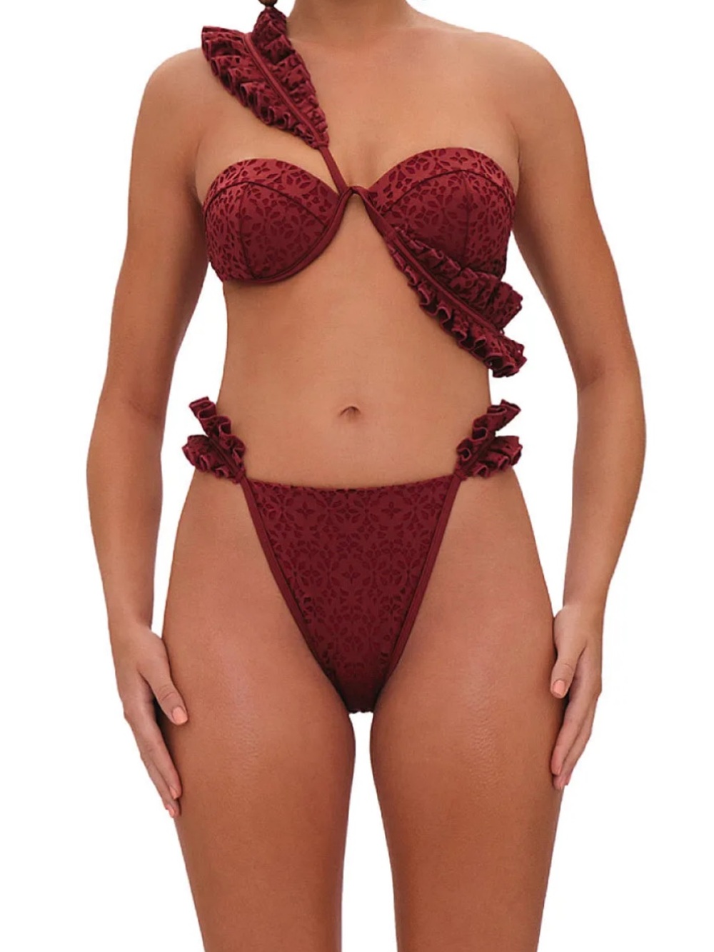 ANDREA IYAMAH MULAN BIKINI SET 💕
Wine / Cranberry